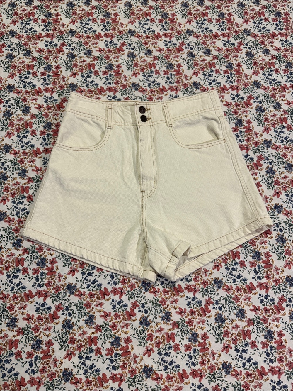 Levi's High-Waist Denim Shorts